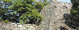 福岡城二ノ丸の石垣