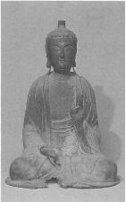 (7)銅造菩薩坐像（個人寄託）