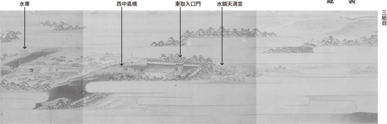 ４　福岡図巻　江戸時代中期（一八世紀）