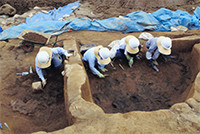 ふくおか最古級の竪穴式住居を掘る（大原Ｄ遺跡第4次調査）