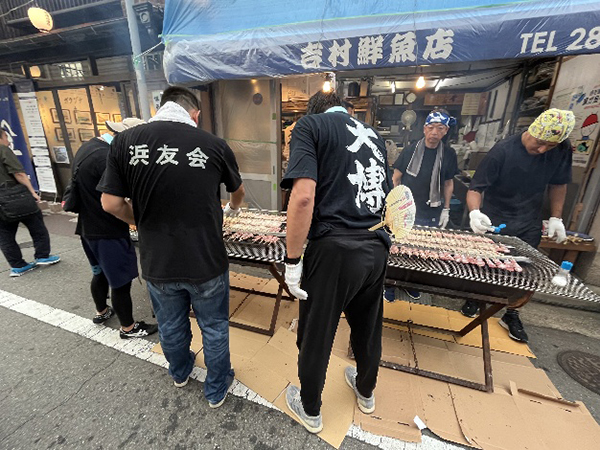 【写真５】浜友会による出店