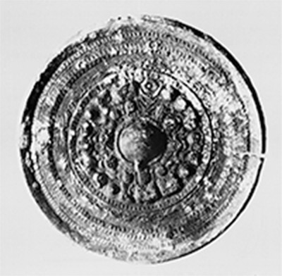 三角縁画文帯五神四獣鏡（那珂八幡古墳出土）