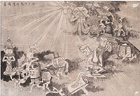灯下百鬼行列戯画