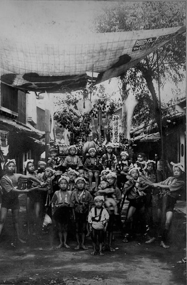 【写真4】上奥堂町子供山笠 個人蔵